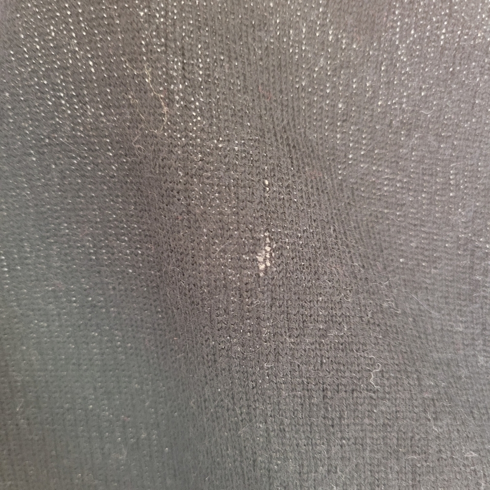 Eileen Fisher wool mohair black short cardigan - Picture 6 of 8